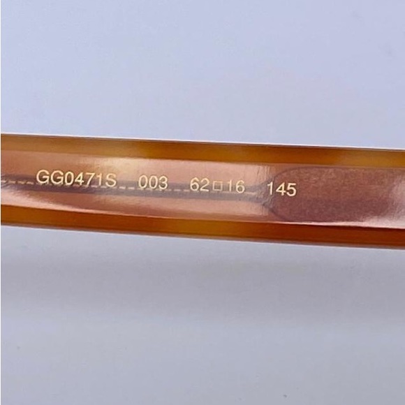 GucciHavana Brown/Green Fashion Women's Gg0471s-30006446003 Sunglasses - Picture 13 of 13